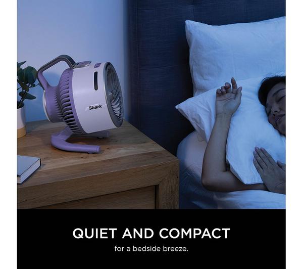 SHARK FlexBreeze HydroGo FA050UKLV Portable 6.8" Misting Turbo Fan