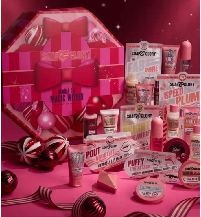 Soap & Glory Unwrap The Magic Within 24 Piece Advent Calendar