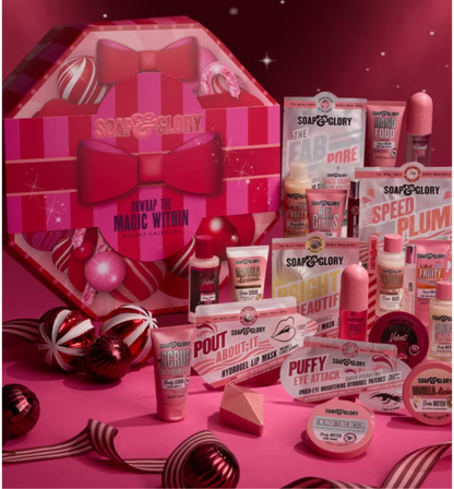 Soap & Glory Unwrap The Magic Within 24 Piece Advent Calendar