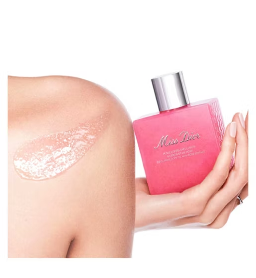 Miss Dior Exfoliating Body Oil with Rose Extract