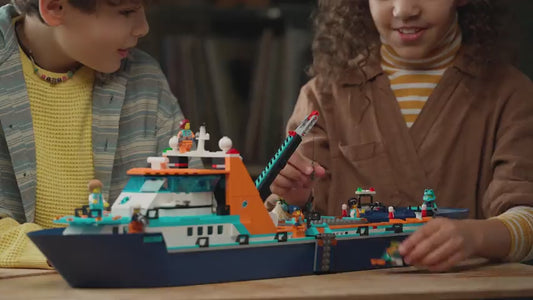 LEGO City Arctic Explorer Ship, Big Floating Boat Toy 60368