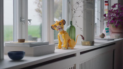 LEGO Disney Young Simba the Lion King Set for Adults 43247