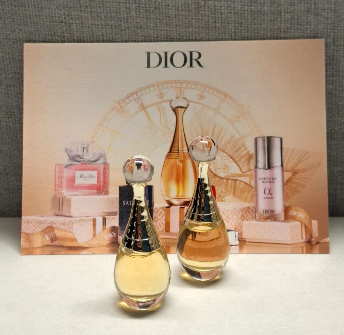 2 X Dior J’Adore L’Or Essence De Parfum 3.5ml X 2 - New