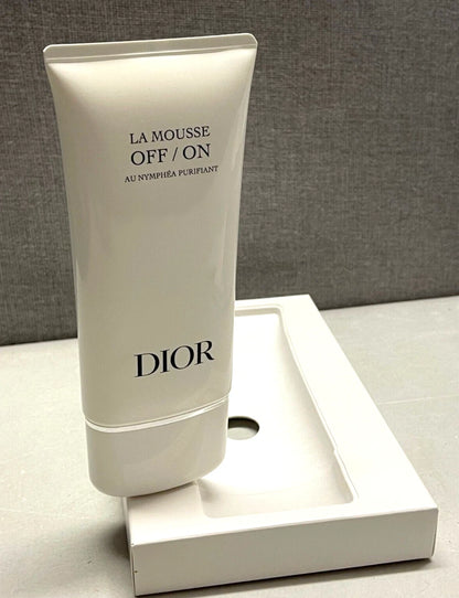 Christian Dior Beautiful White Lacquered Wooden Box With Mirror & Cleanser BNIB