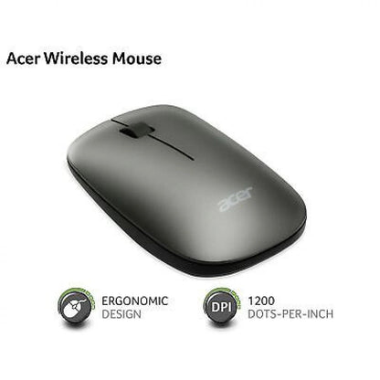 Acer Vero AMR020 - mouse - 2.4 GHz Grey Ambidextrous Windows Chrome