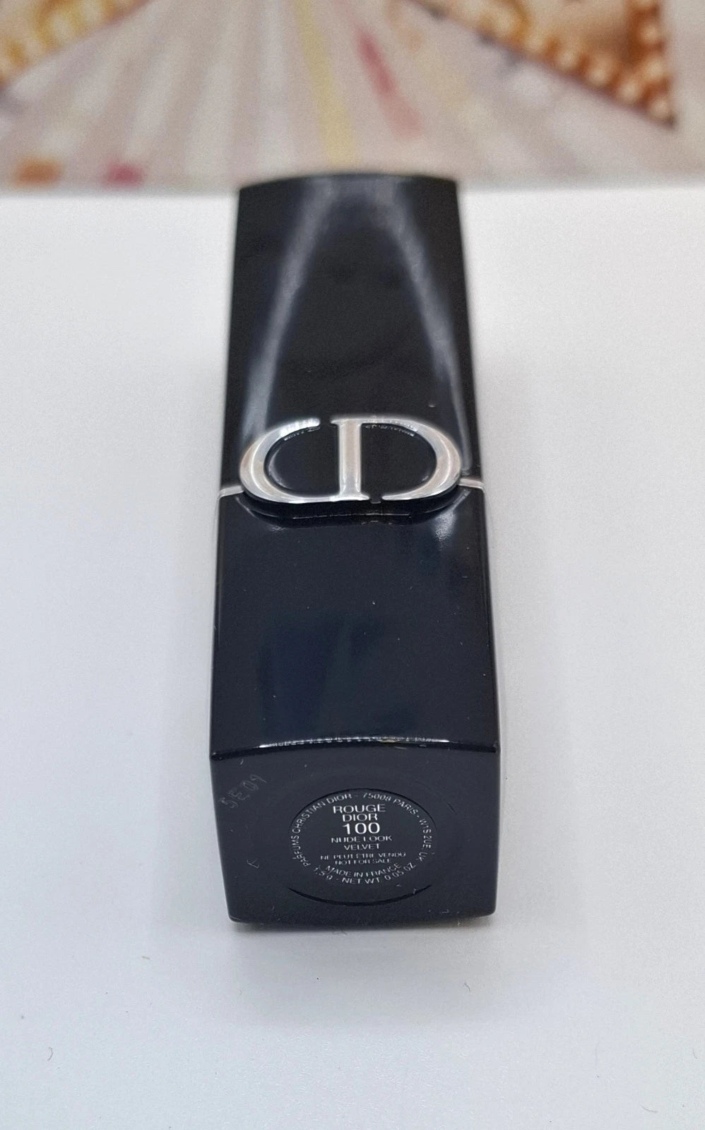 Dior Rouge Couture Lipstick 100 Nude Velvet, 1.5g mini size
