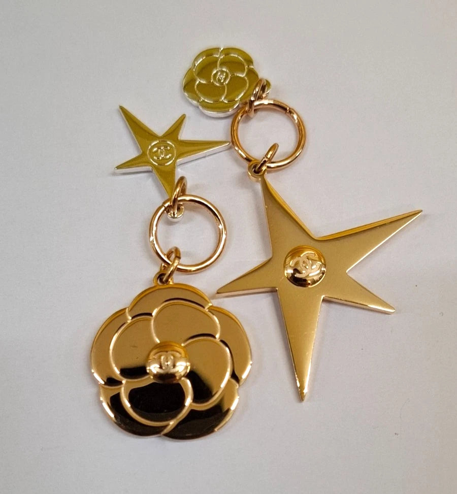2xChanel Camelia Charm Accessory Decoration Limited Edition 2025