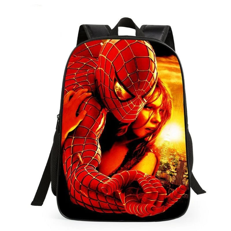 Dynamic Spider-man school bag for kids Spider man cosplay backpack