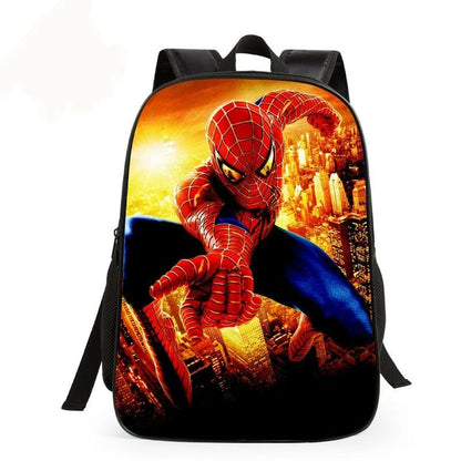 Dynamic Spider-man school bag for kids Spider man cosplay backpack